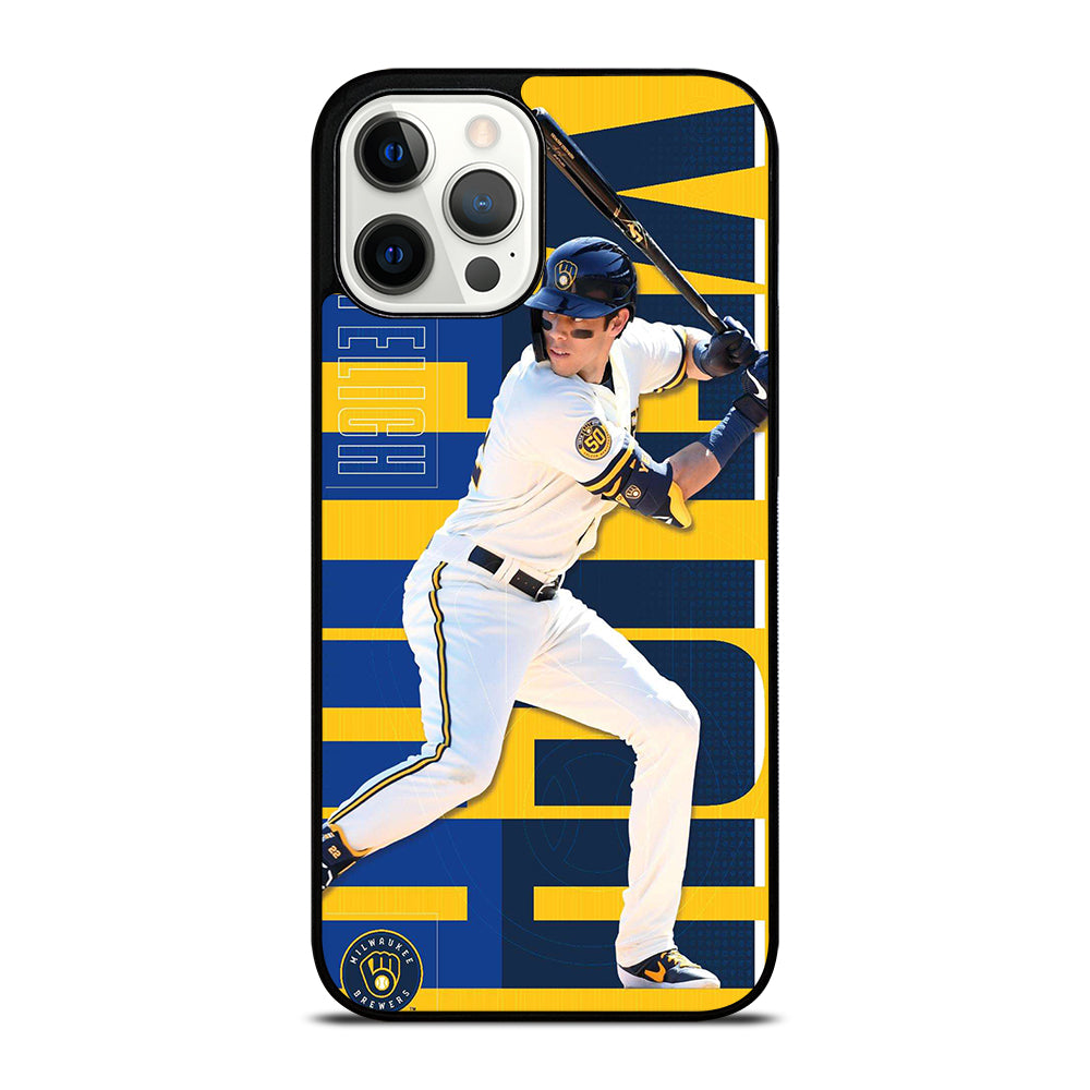 CHRISTIAN YELICH MILWAUKEE BREWERS 22 iPhone 12 Pro Max Case Cover