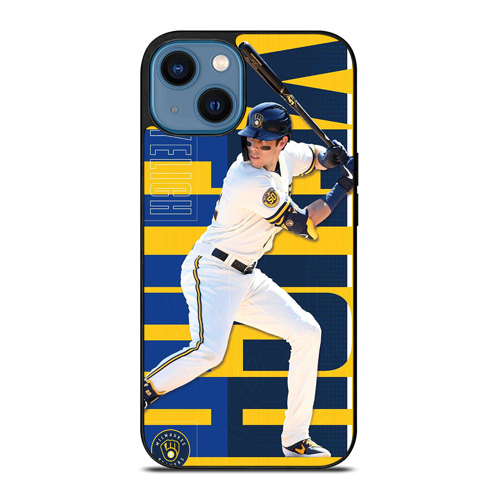 CHRISTIAN YELICH MILWAUKEE BREWERS 22 iPhone 14 Case Cover