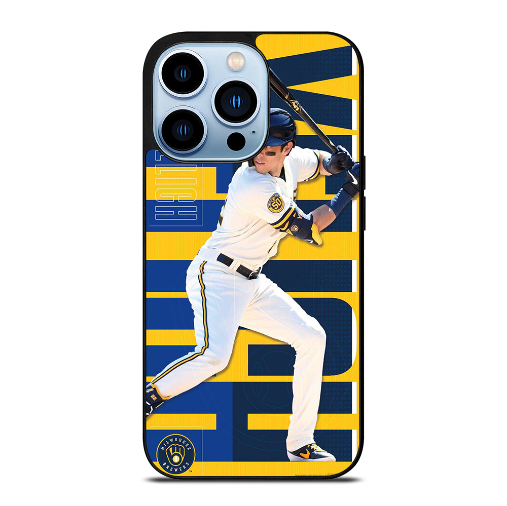 CHRISTIAN YELICH MILWAUKEE BREWERS 22 iPhone 13 Pro Max Case Cover
