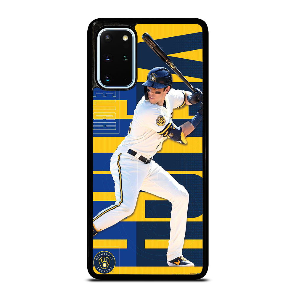 CHRISTIAN YELICH MILWAUKEE BREWERS 22 Samsung Galaxy S20 Plus Case Cover