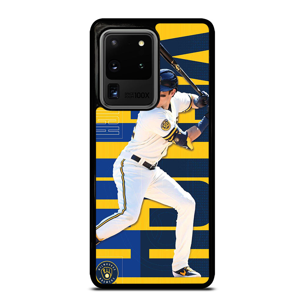 CHRISTIAN YELICH MILWAUKEE BREWERS 22 Samsung Galaxy S20 Ultra Case Cover