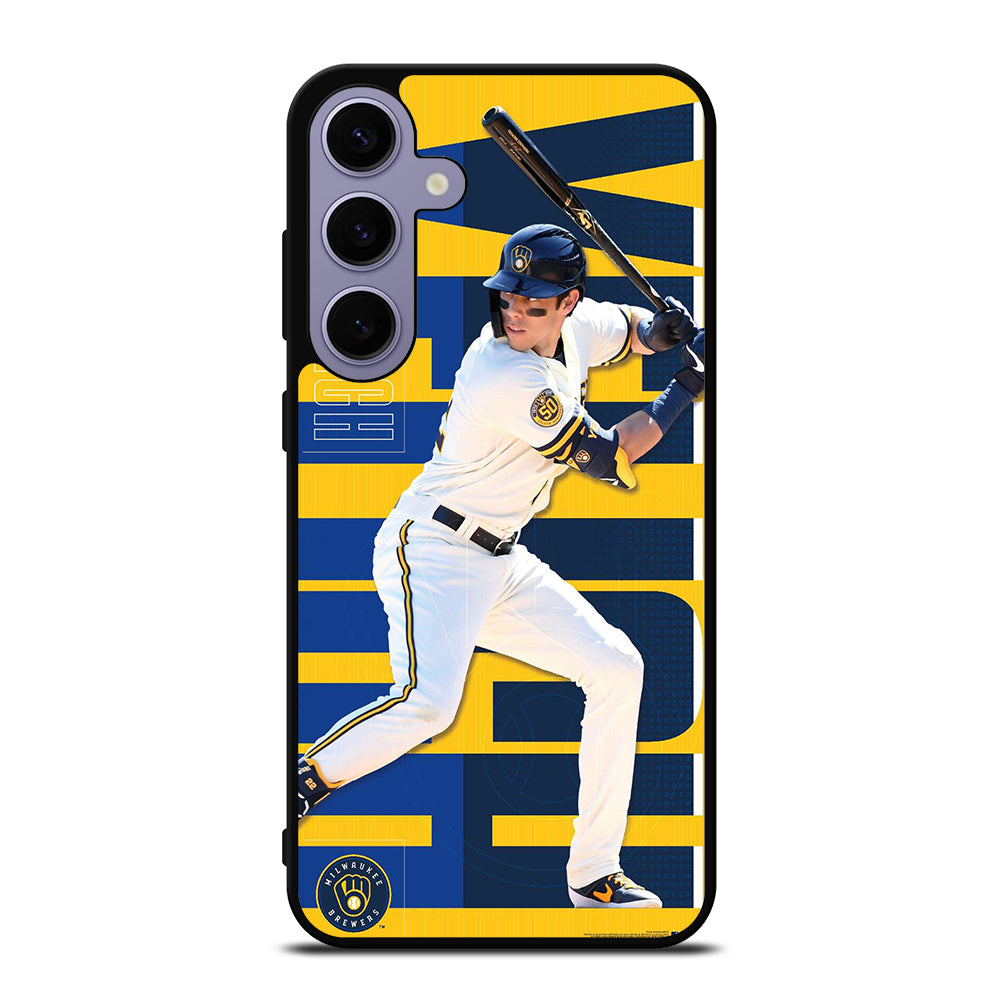 CHRISTIAN YELICH MILWAUKEE BREWERS 22 Samsung Galaxy S24 Plus Case Cover