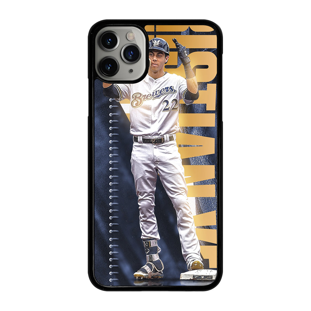 CHRISTIAN YELICH MILWAUKEE BREWERS MLB 2 iPhone 11 Pro Max Case Cover