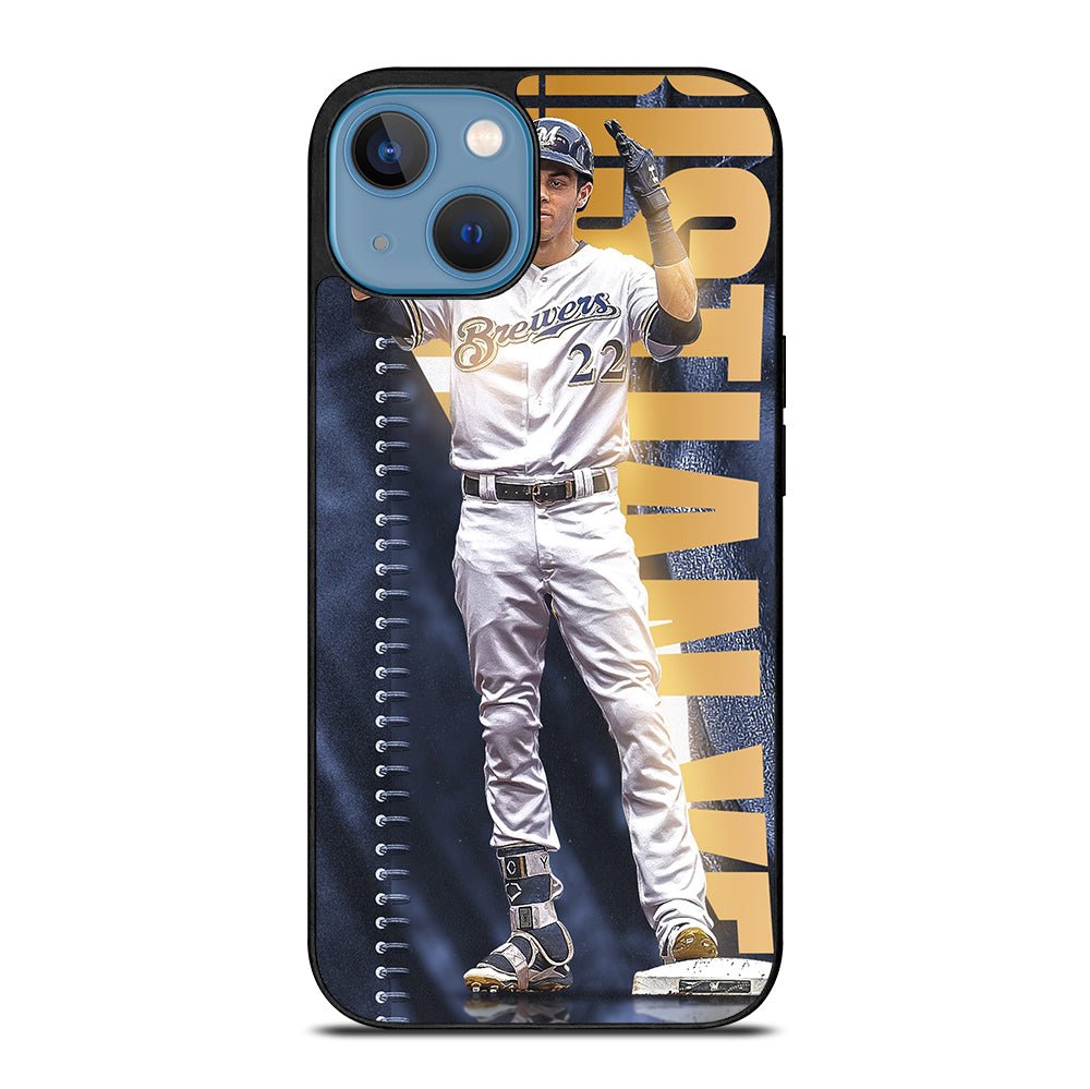 CHRISTIAN YELICH MILWAUKEE BREWERS MLB 2 iPhone 13 Case Cover