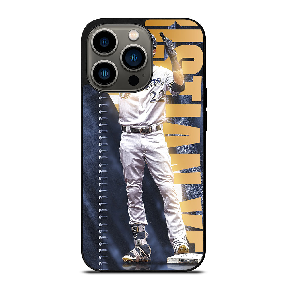 CHRISTIAN YELICH MILWAUKEE BREWERS MLB 2 iPhone 13 Pro Case Cover