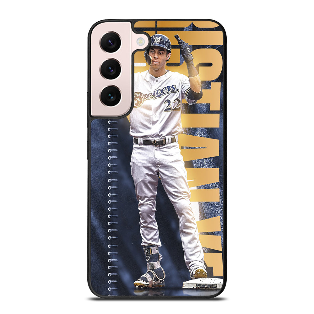 CHRISTIAN YELICH MILWAUKEE BREWERS MLB 2 Samsung Galaxy S22 Plus Case Cover