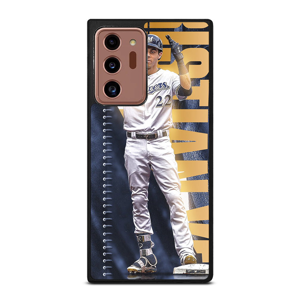 CHRISTIAN YELICH MILWAUKEE BREWERS MLB 2 Samsung Galaxy Note 20 Ultra Case Cover