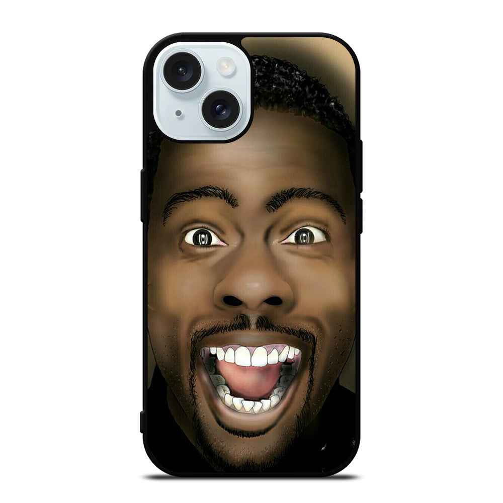 CHRIS ROCK ART iPhone 15 Case Cover