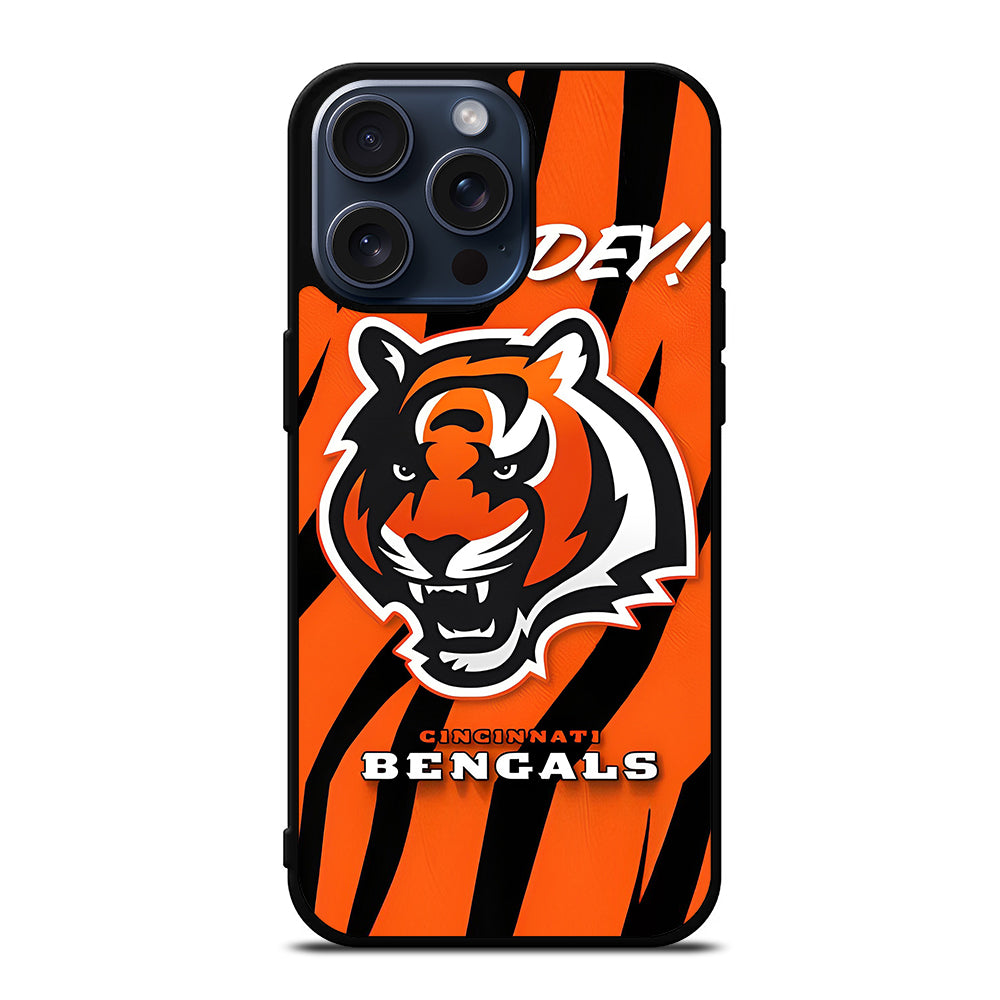 CINCINNATI BENGALS LOGO 2 iPhone 15 Pro Max Case Cover