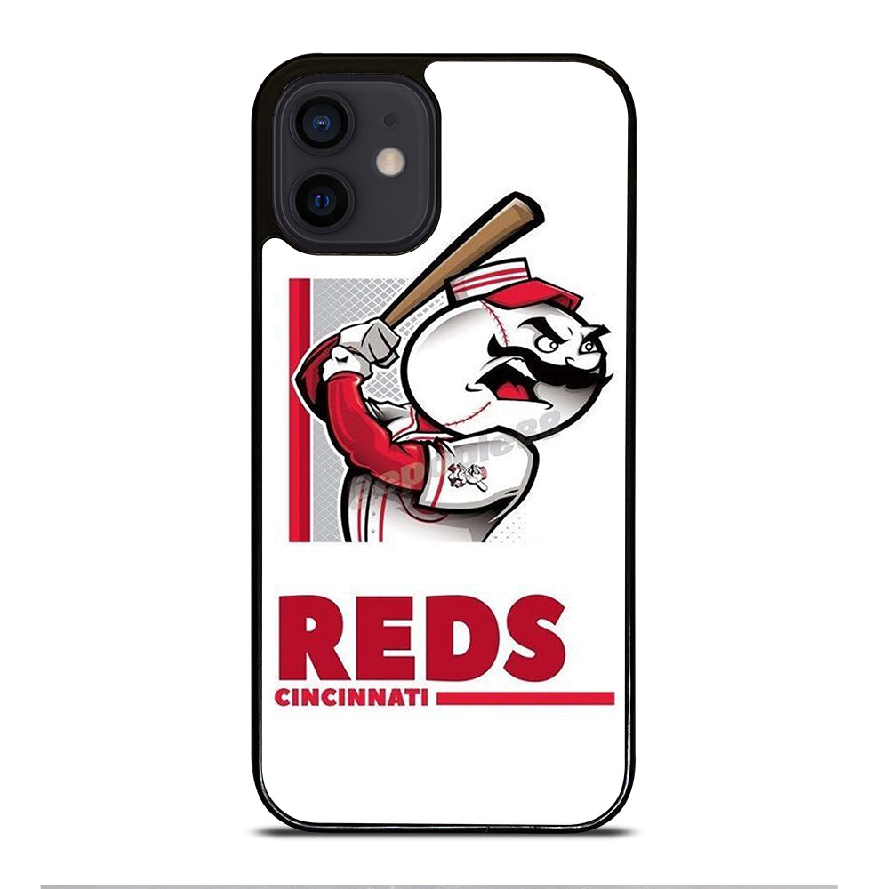 CINCINNATI REDS LOGO 3 iPhone 12 Mini Case Cover