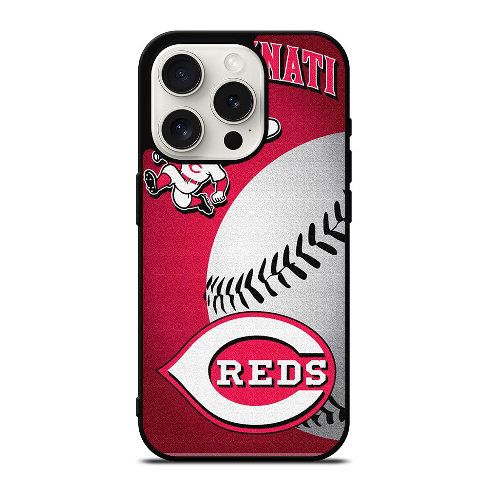 CINCINNATI REDS MLB SYMBOL 2 iPhone 15 Pro Case Cover