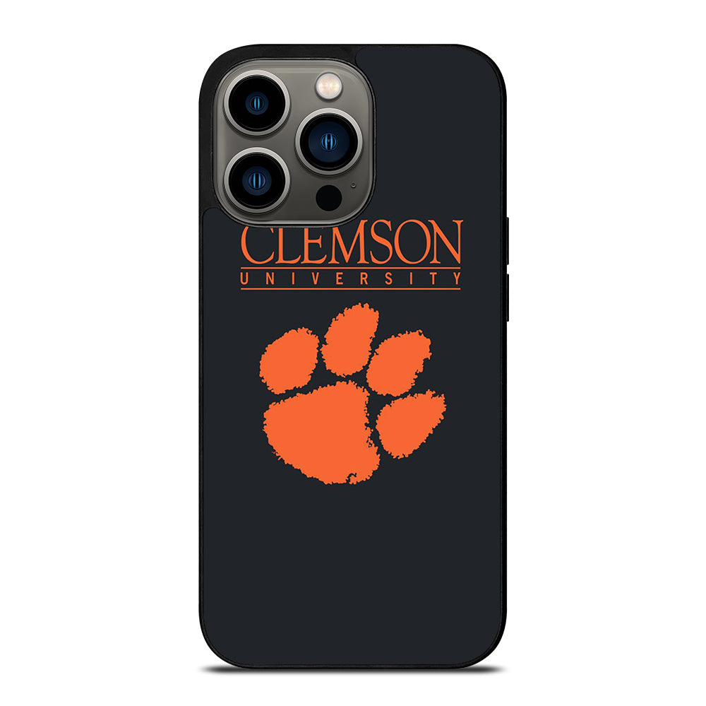 CLEMSON TIGERS SYMBOL iPhone 13 Pro Case Cover