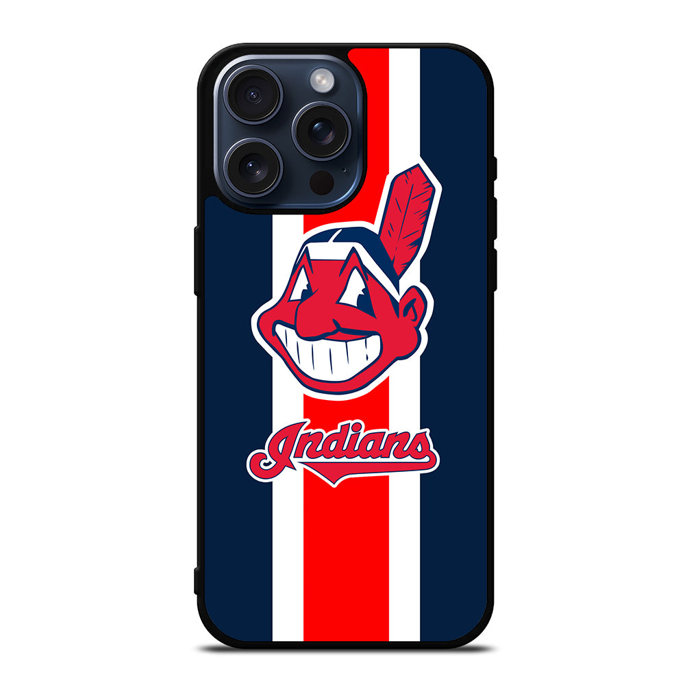 CLEVELAND INDIANS MLB LOGO iPhone 15 Pro Max Case Cover