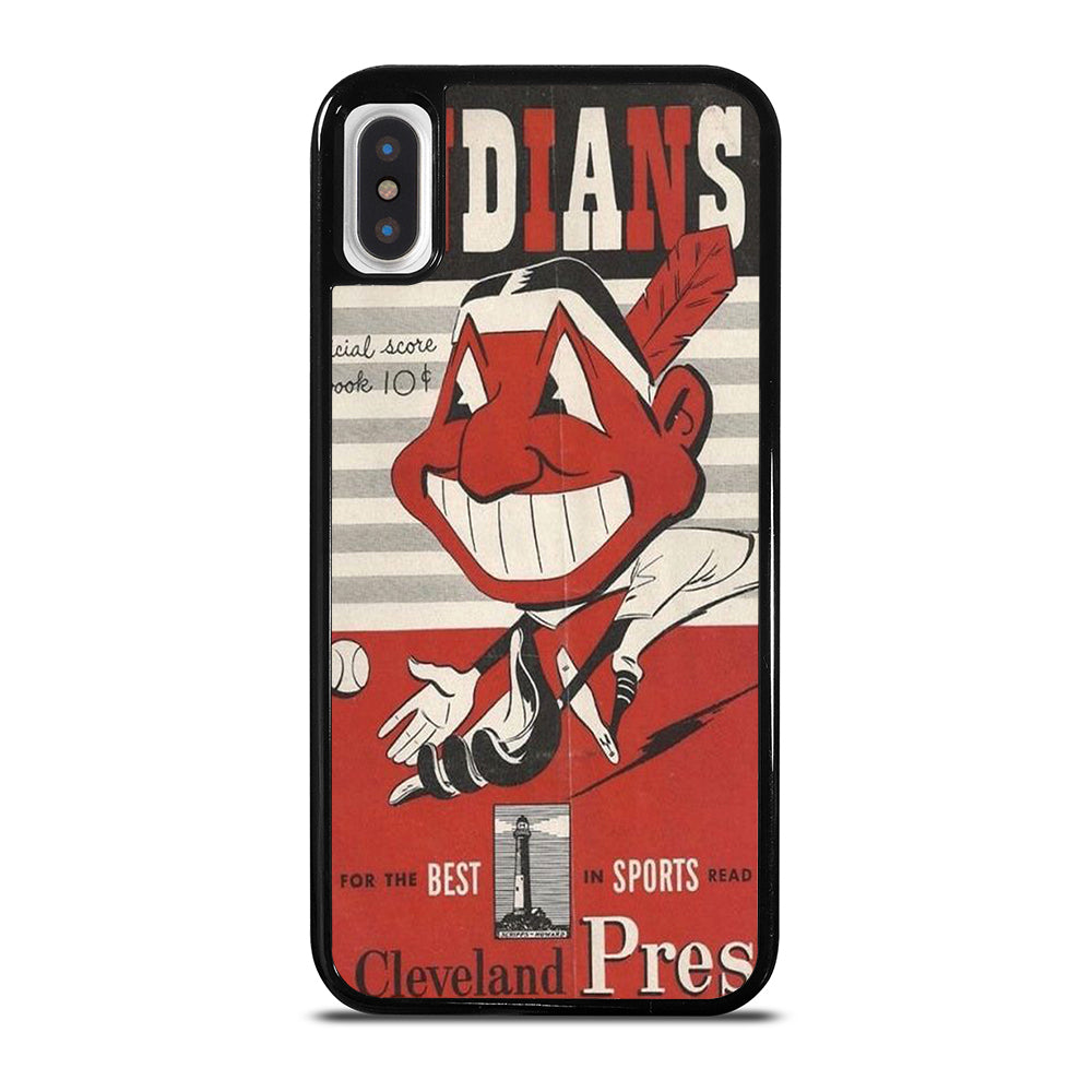 CLEVELAND INDIANS POSTER iPhone X / XS Case Cover