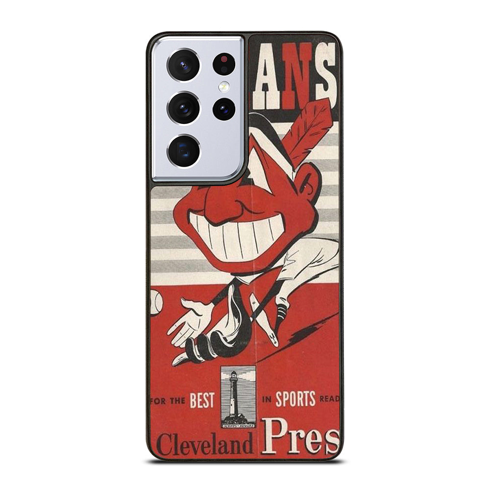 CLEVELAND INDIANS POSTER Samsung Galaxy S21 Ultra Case Cover