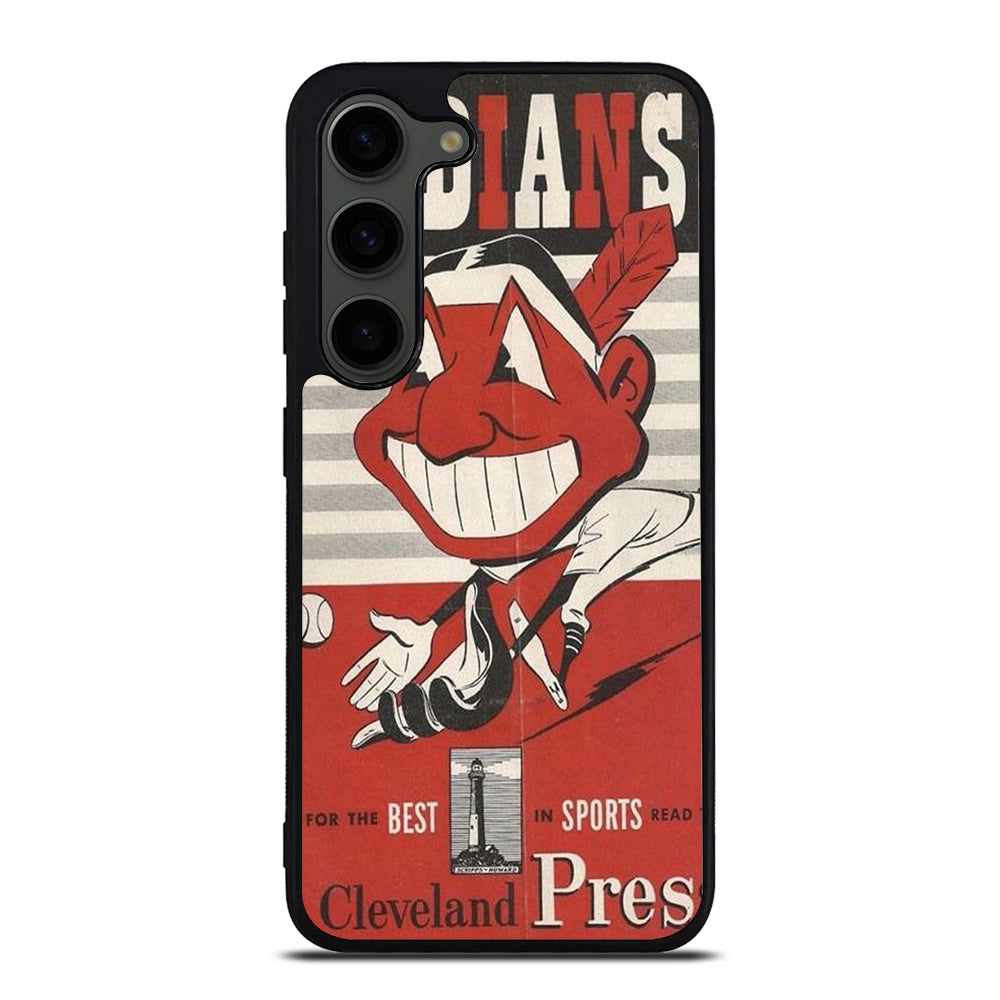 CLEVELAND INDIANS POSTER Samsung Galaxy S23 Plus Case Cover
