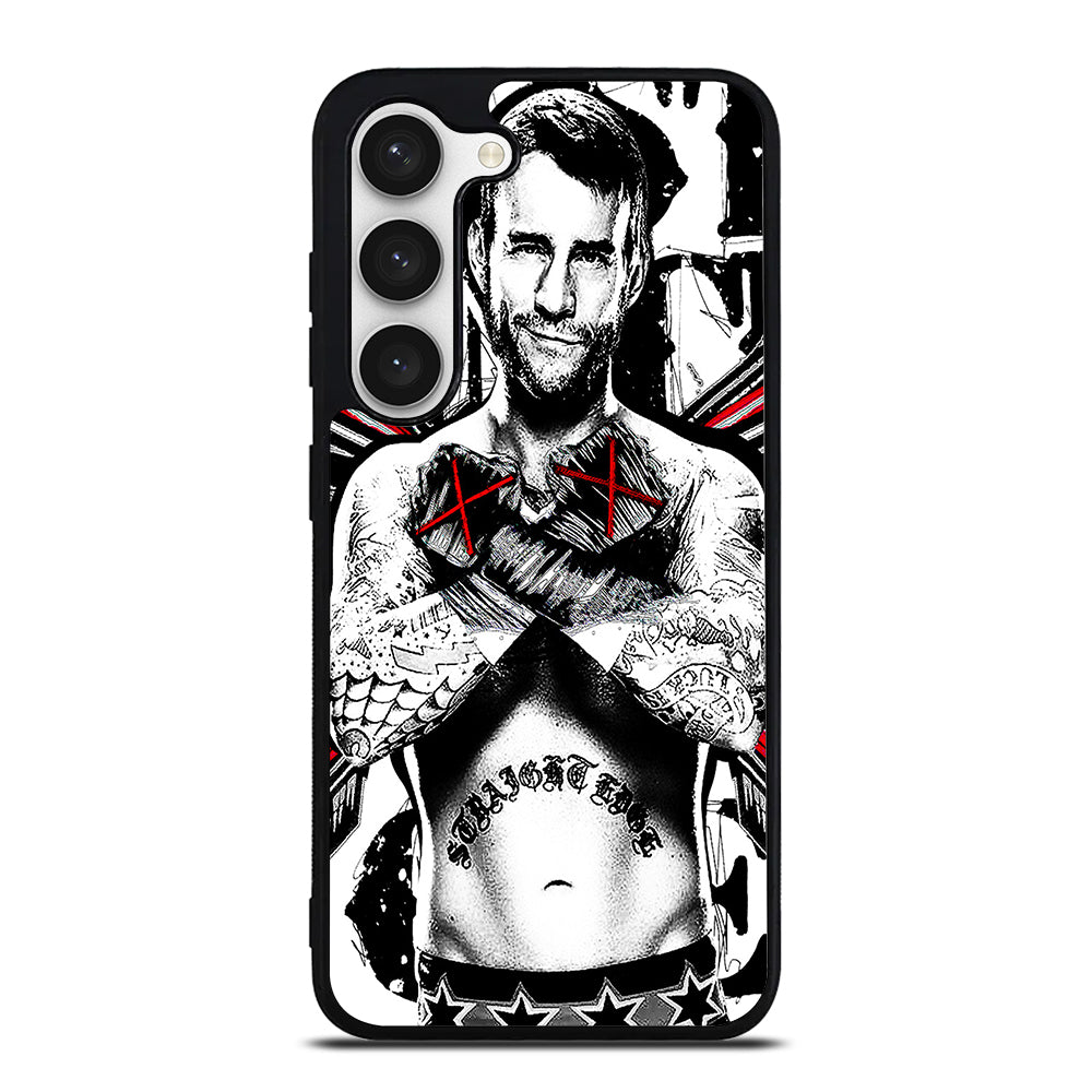 CM PUNK 1 Samsung Galaxy S23 Case Cover