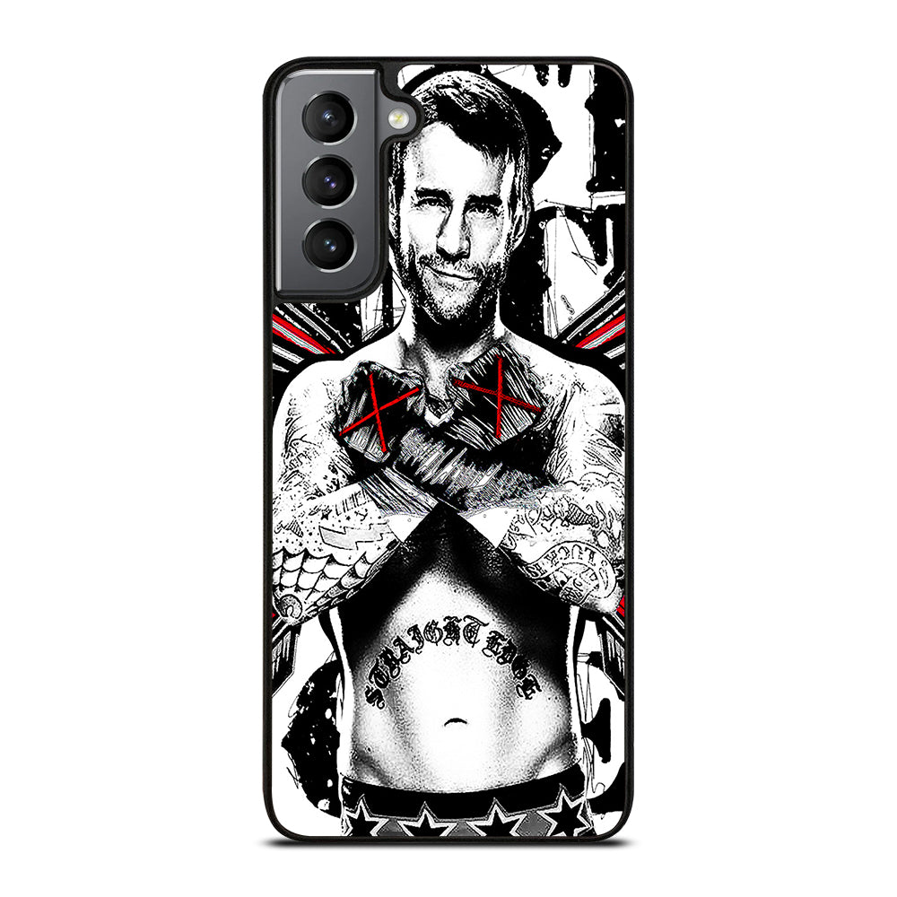 CM PUNK 1 Samsung Galaxy S21 Plus Case Cover