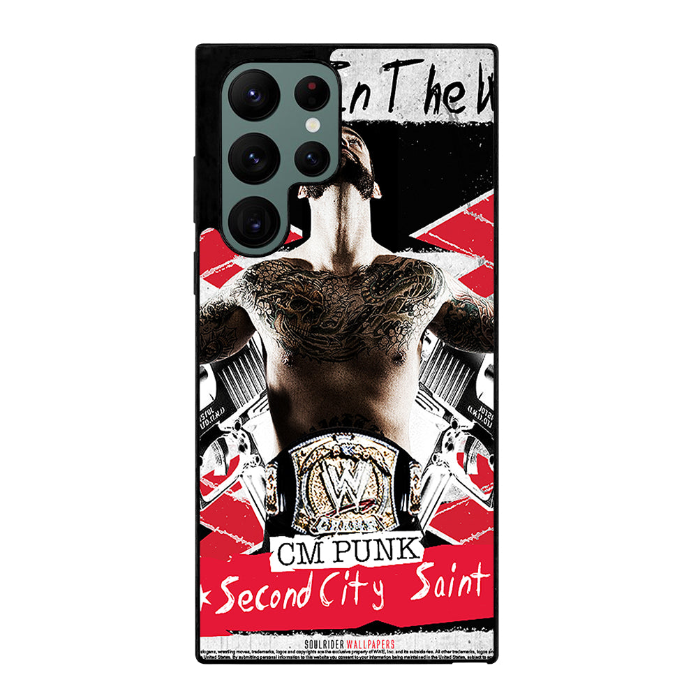CM PUNK 2 Samsung Galaxy S22 Ultra Case Cover