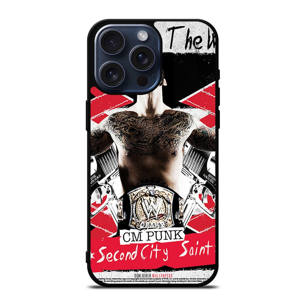 CM PUNK 2 iPhone 15 Pro Max Case Cover