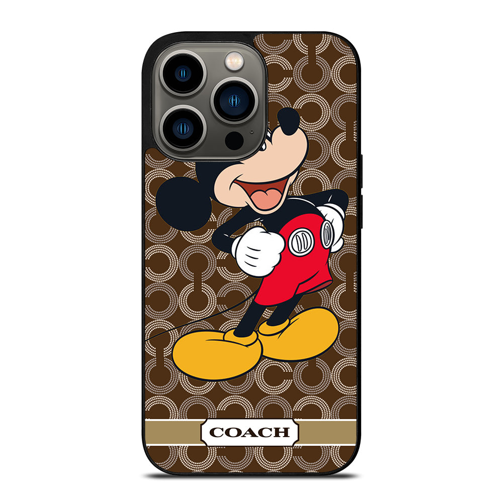 COACH MICKEY MOUSE 3 iPhone 13 Pro Case Cover