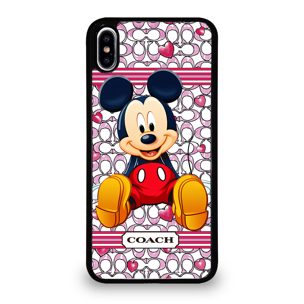 COACH MICKEY MOUSE 4 iPhone XS Max Case Cover