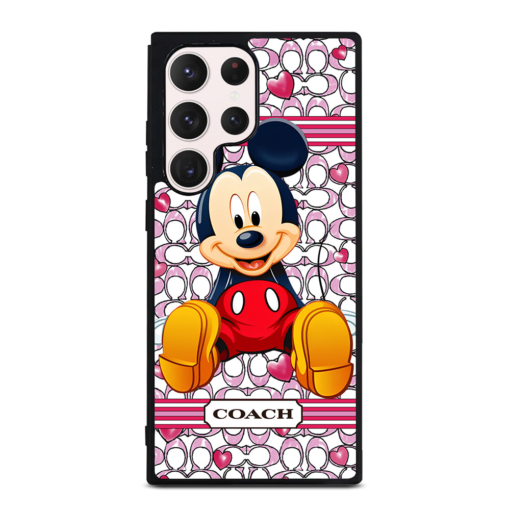 COACH MICKEY MOUSE 4 Samsung Galaxy S23 Ultra Case Cover