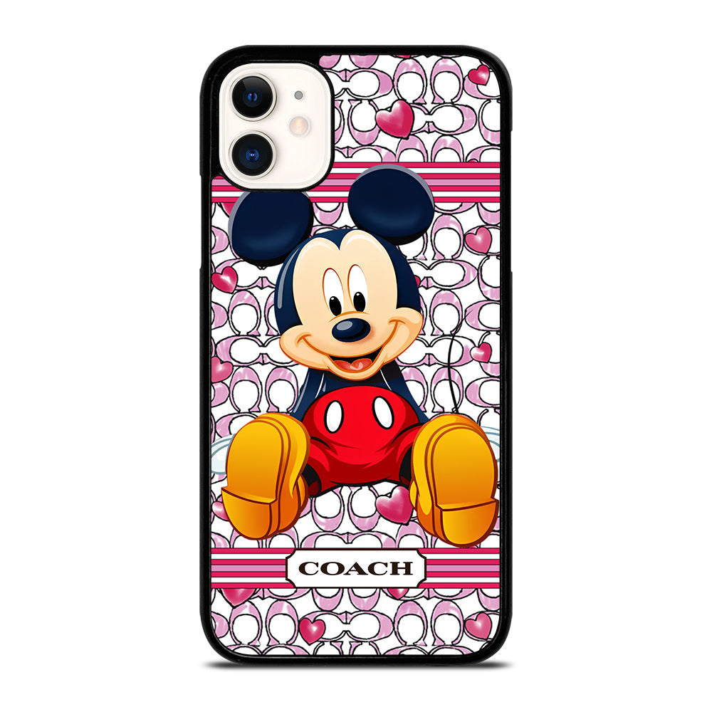 COACH MICKEY MOUSE 4 iPhone 11 Case Cover