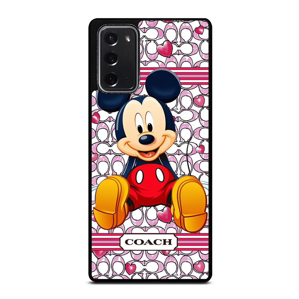 COACH MICKEY MOUSE 4 Samsung Galaxy Note 20 Case Cover