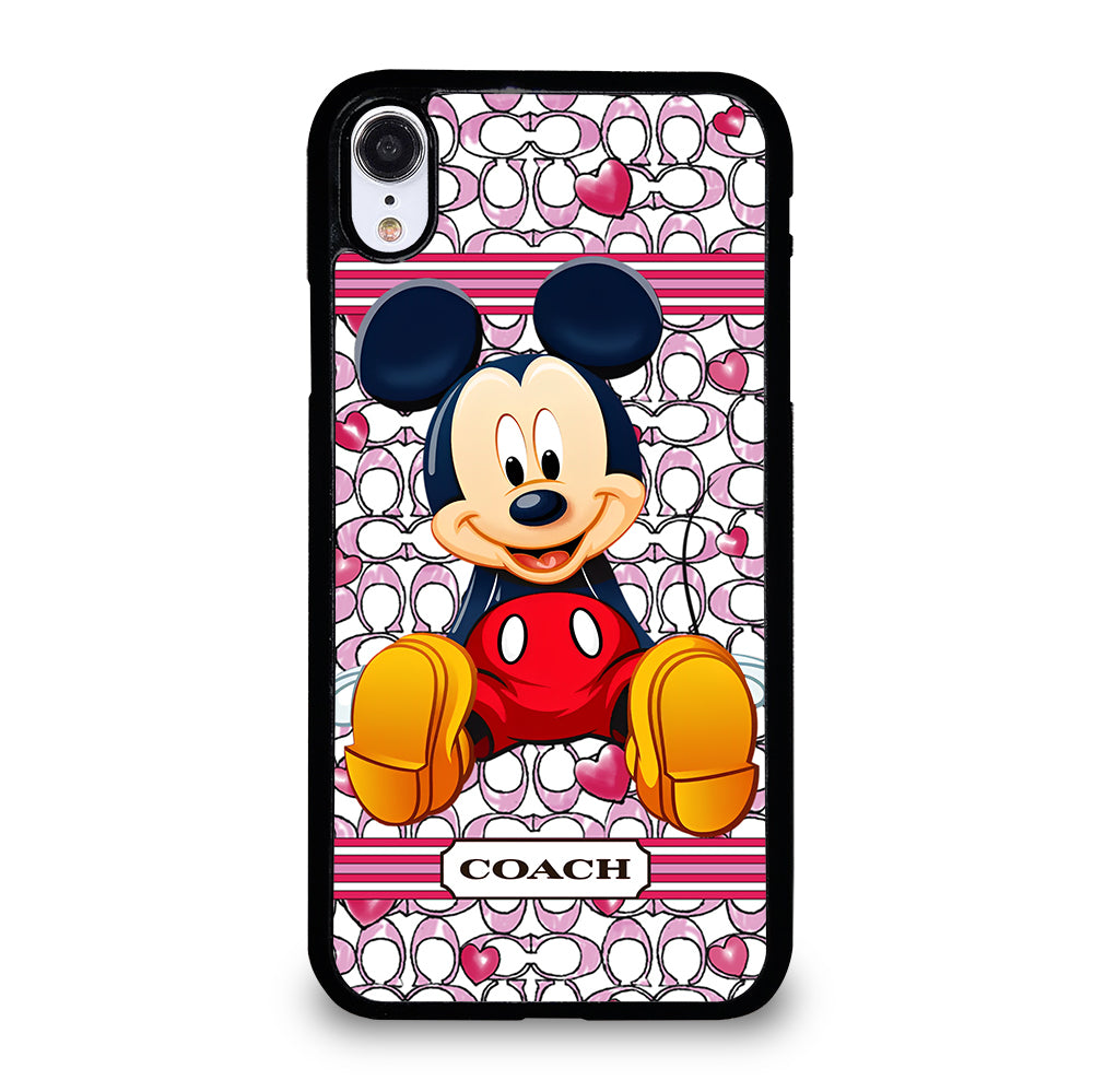 COACH MICKEY MOUSE 4 iPhone XR Case Cover