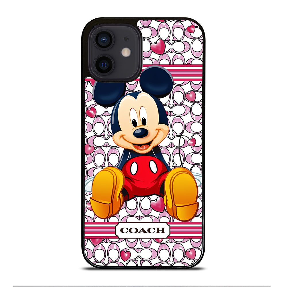 COACH MICKEY MOUSE 4 iPhone 12 Mini Case Cover