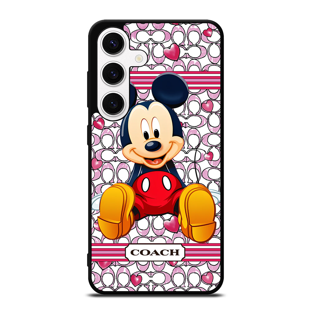 COACH MICKEY MOUSE 4 Samsung Galaxy S24 Case Cover