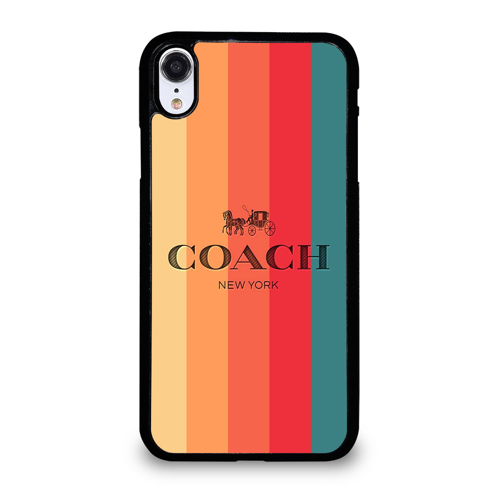 COACH NEW YORK LOGO iPhone XR Case Cover
