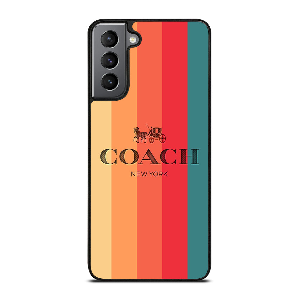 COACH NEW YORK LOGO Samsung Galaxy S21 Plus Case Cover