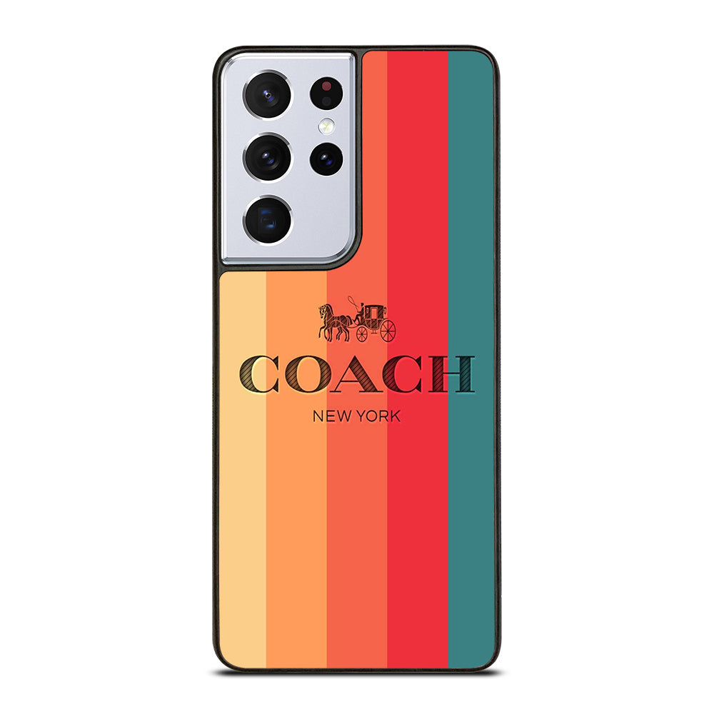 COACH NEW YORK LOGO Samsung Galaxy S21 Ultra Case Cover