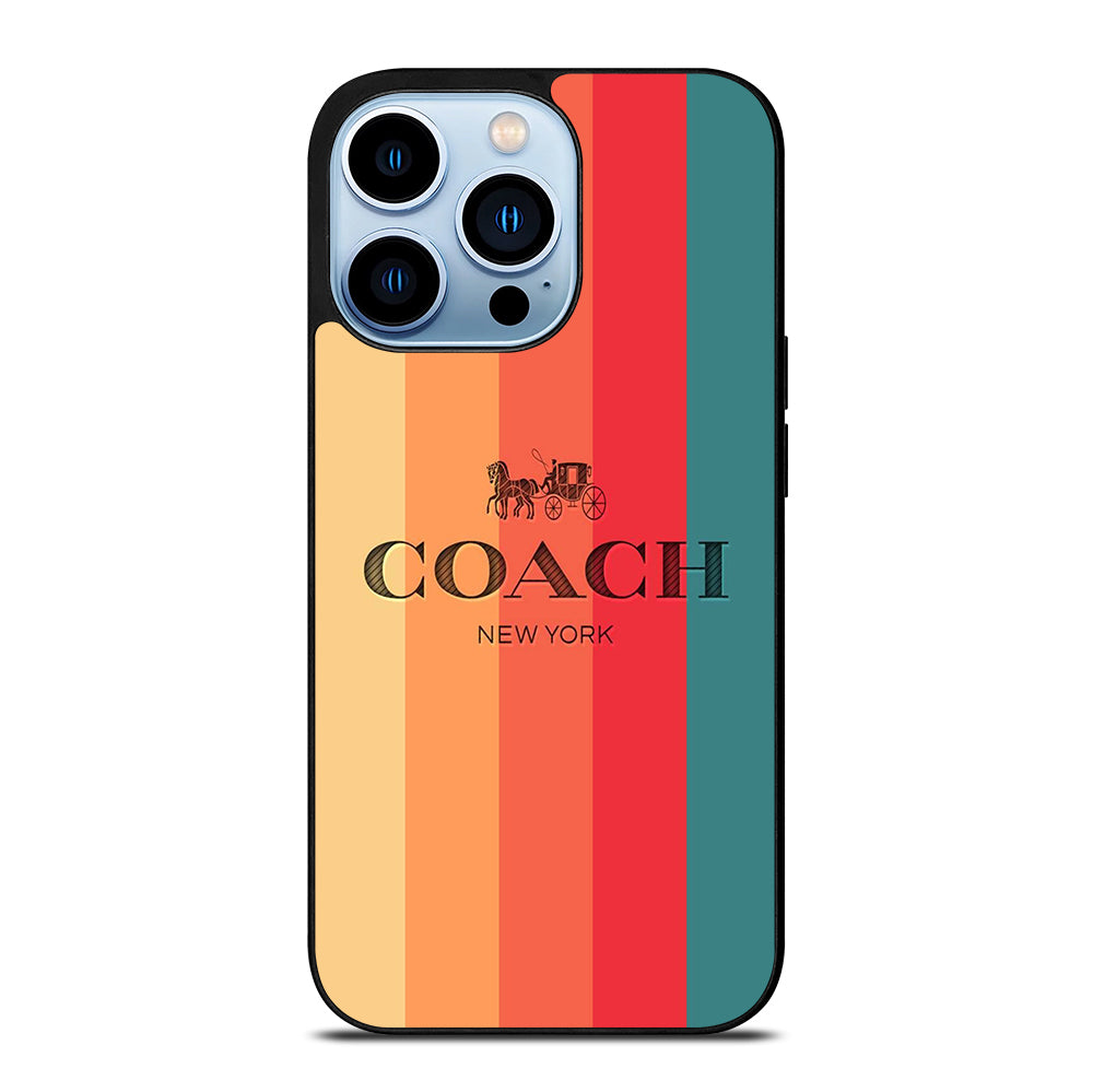 COACH NEW YORK LOGO iPhone 13 Pro Max Case Cover