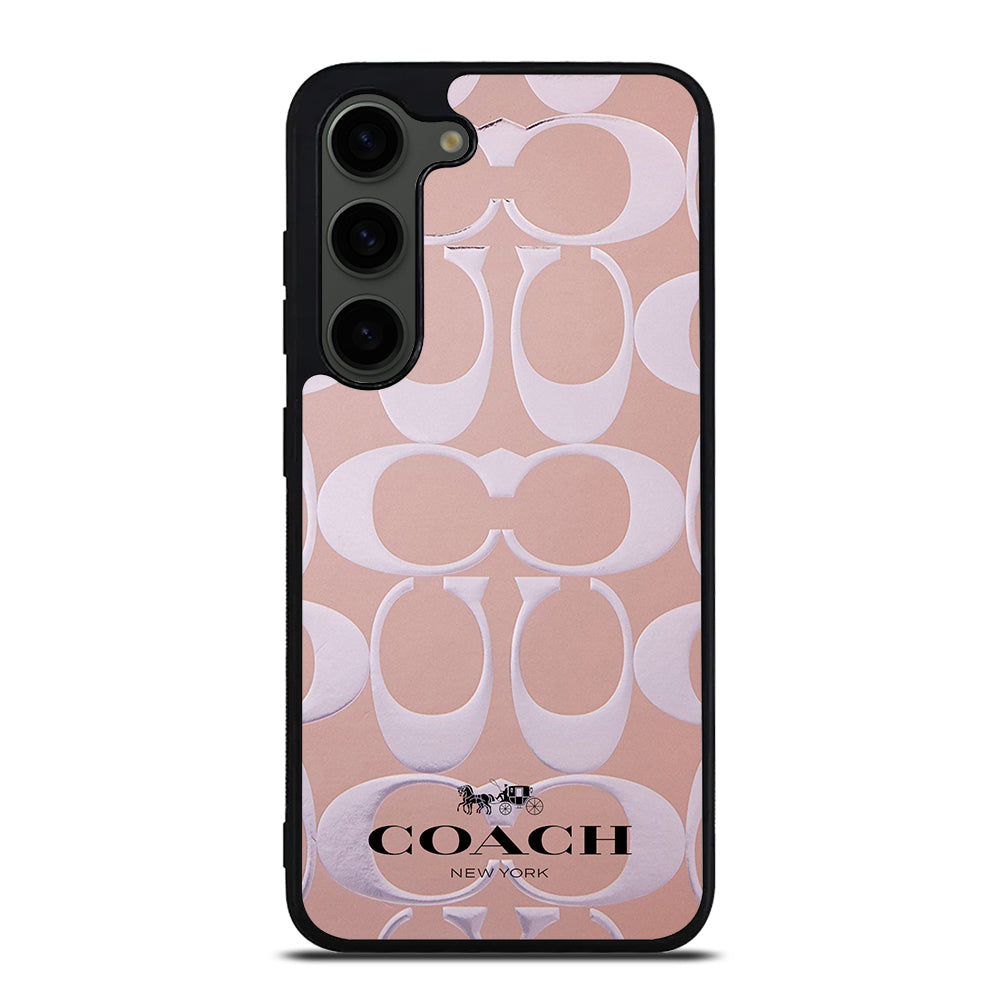 COACH NEW YORK PATTERN Samsung Galaxy S23 Plus Case Cover