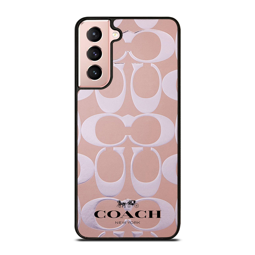 COACH NEW YORK PATTERN Samsung Galaxy S21 Case Cover
