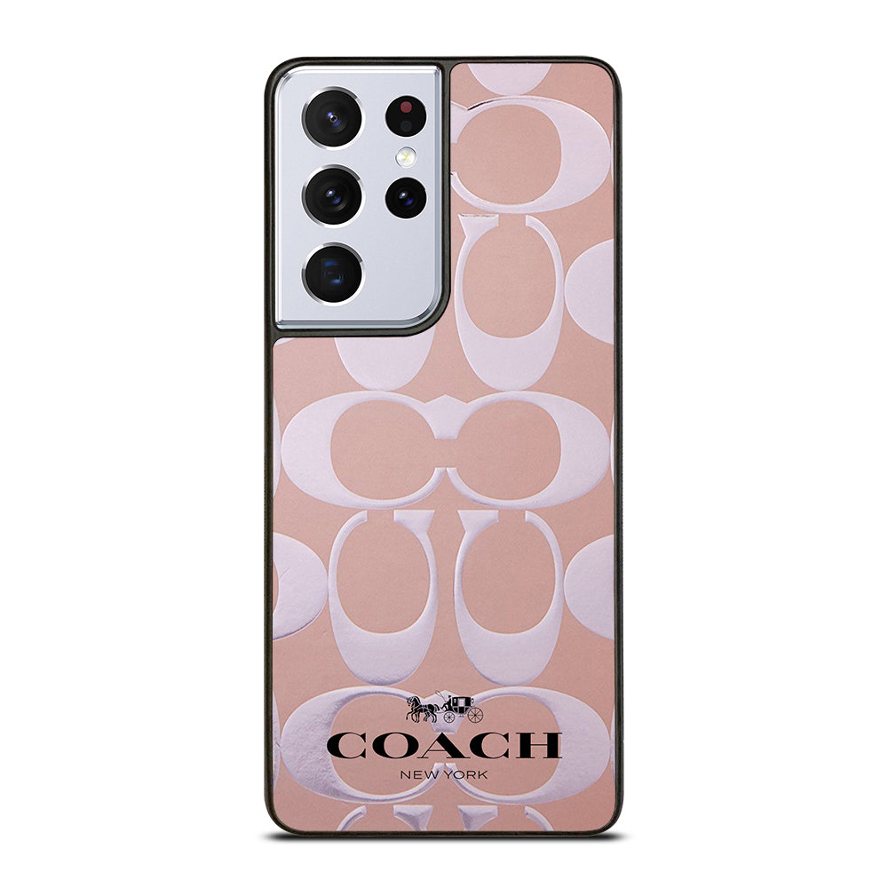 COACH NEW YORK PATTERN Samsung Galaxy S21 Ultra Case Cover
