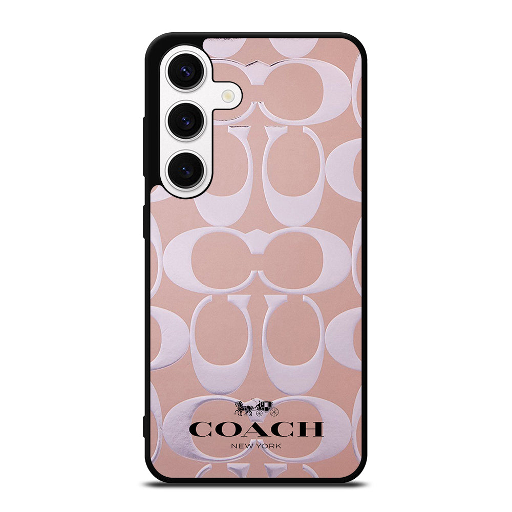 COACH NEW YORK PATTERN Samsung Galaxy S24 Case Cover