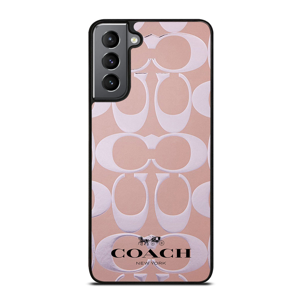 COACH NEW YORK PATTERN Samsung Galaxy S21 Plus Case Cover