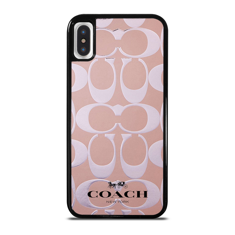 COACH NEW YORK PATTERN iPhone X / XS Case Cover