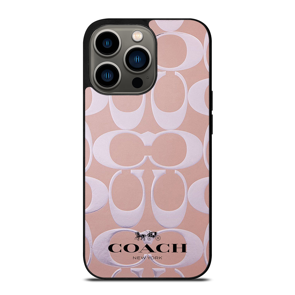 COACH NEW YORK PATTERN iPhone 13 Pro Case Cover