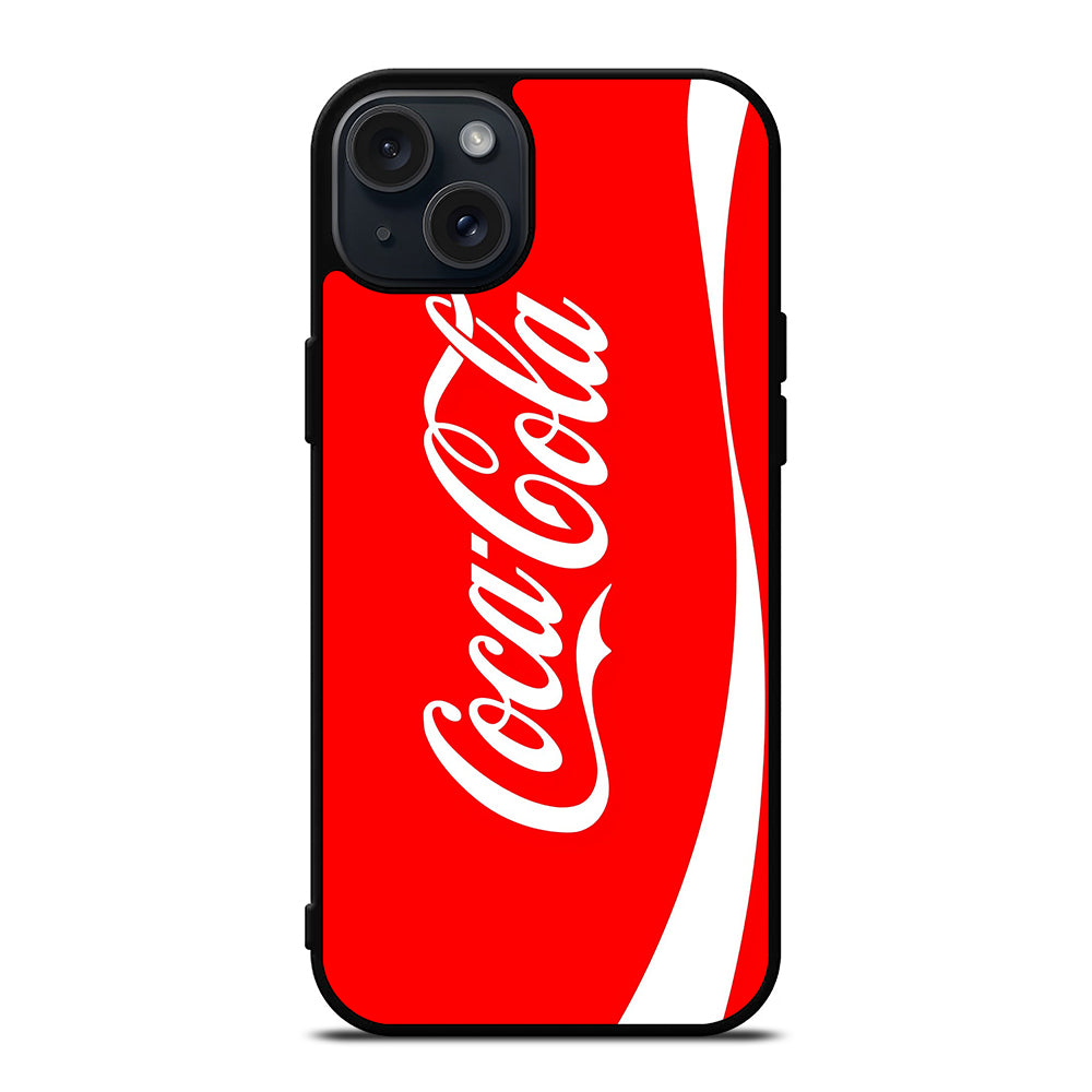 COCA COLA SOFT DRINK LOGO iPhone 15 Plus Case Cover