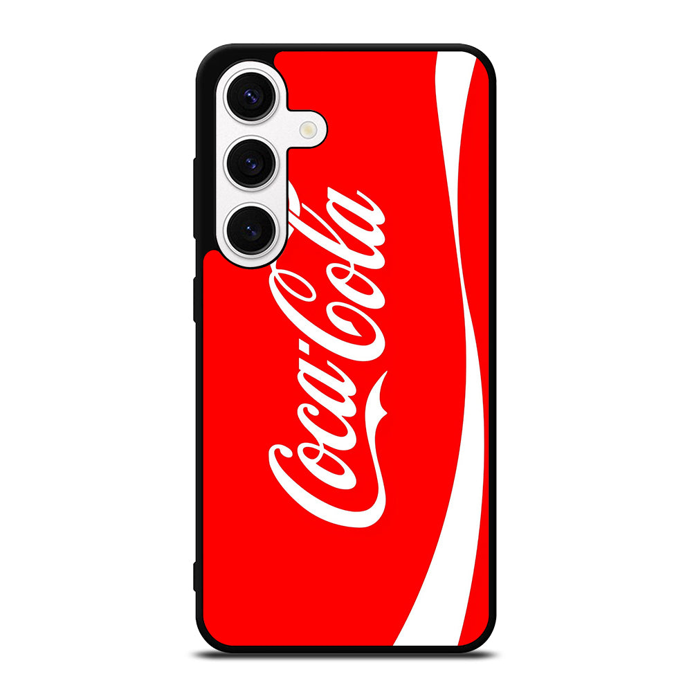 COCA COLA SOFT DRINK LOGO Samsung Galaxy S24 Case Cover
