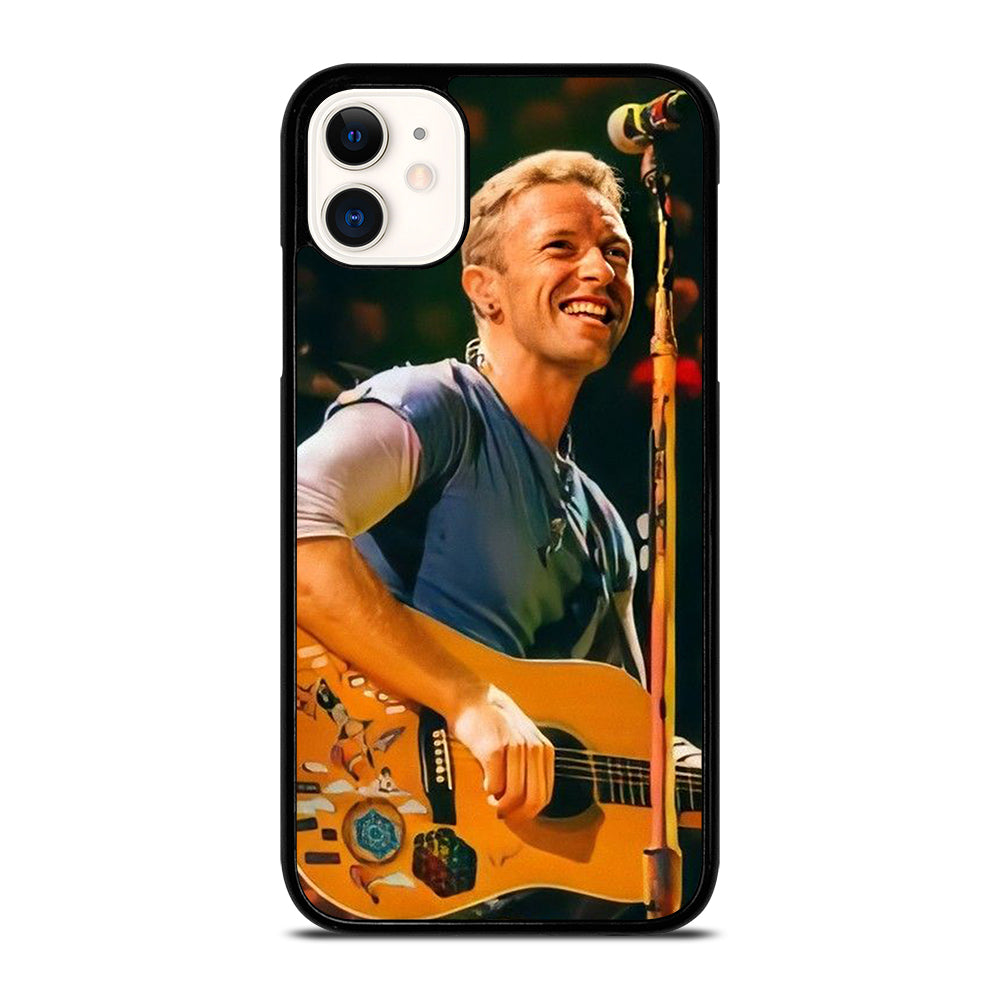 COLDPLAY CHRIS MARTIN GUITAR iPhone 11 Case Cover