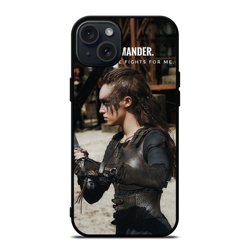 COMMANDER LEXA QUOTE 3 iPhone 15 Plus Case Cover
