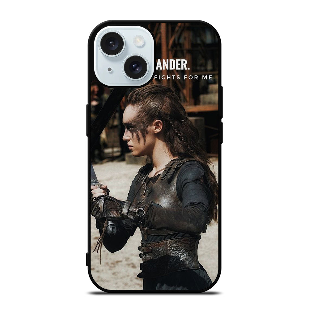 COMMANDER LEXA QUOTE 3 iPhone 15 Case Cover