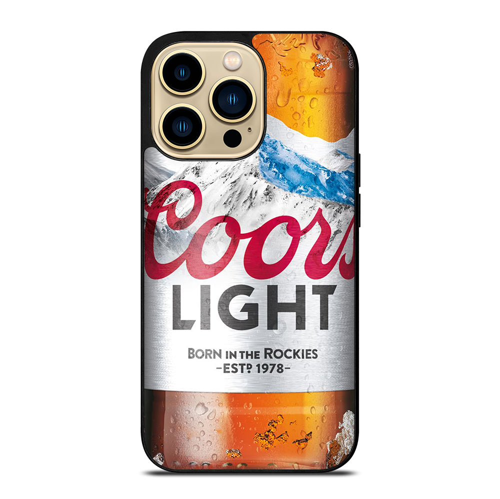 COORS LIGHT BEER BOTTLE 3 iPhone 14 Pro Max Case Cover