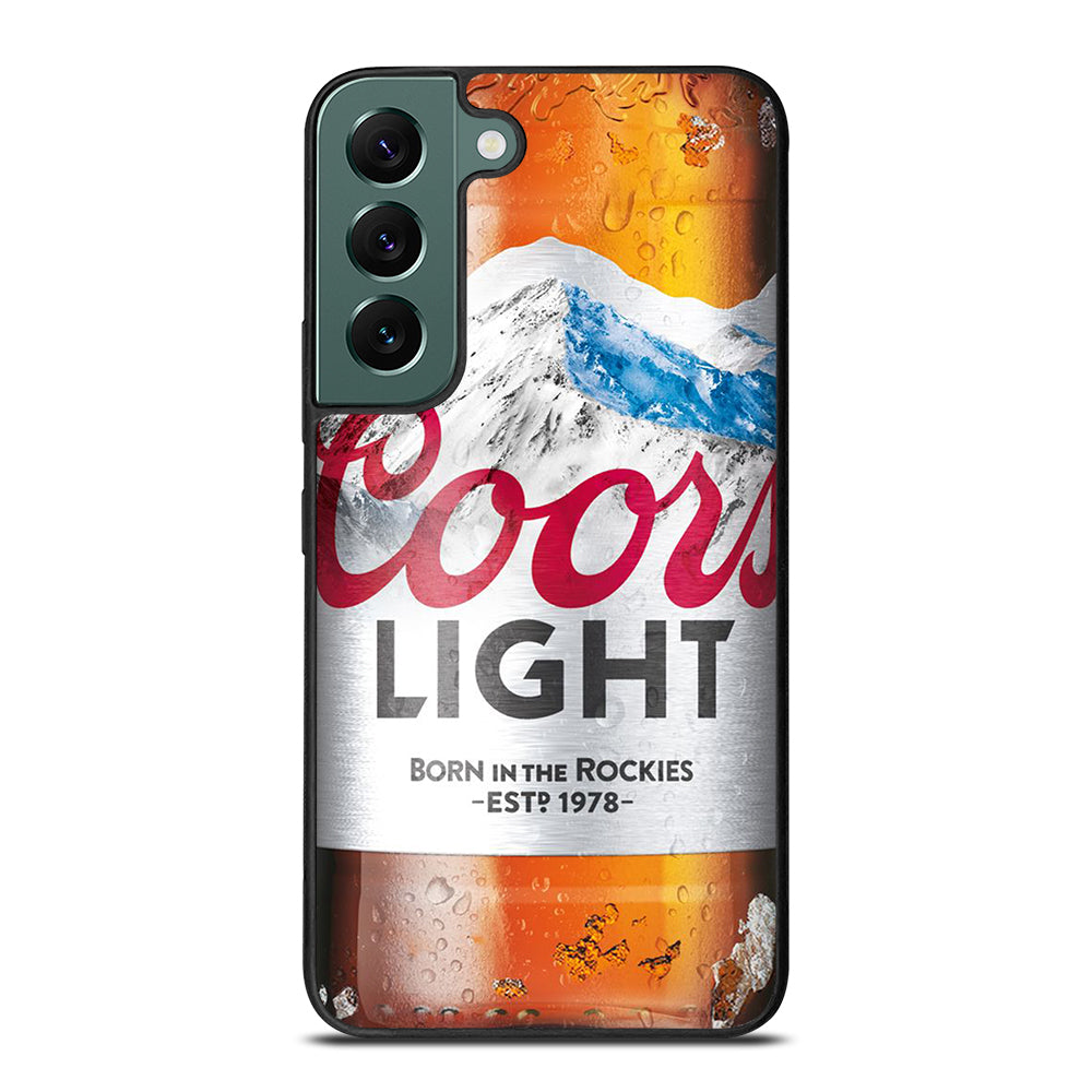 COORS LIGHT BEER BOTTLE 3 Samsung Galaxy S22 Case Cover